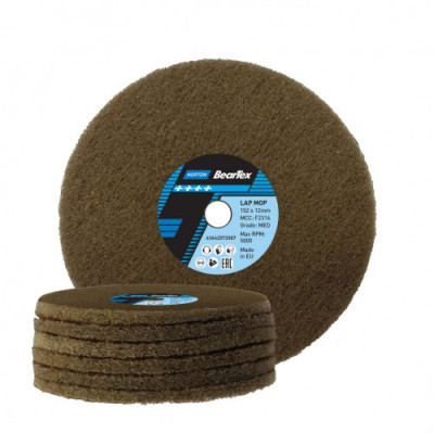 Norton BearTex High Strength LAP MOP Polish 150x6 F2520 VFIN высокопрочный диск для полировки