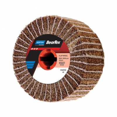 Norton Beartex Satinex 110x50x19 F2200 A Coarse торцевые комбинированные и нетканые круги
