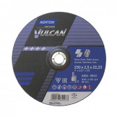 Norton Vulcan 230x2.5x22.23 A30S BF42 отрезной диск по металлу и нержавеющей стали