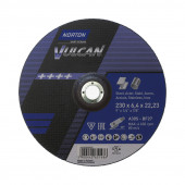 Norton Vulcan 230x6.4x22.23 A30S BF27 зачистной круг для металла и нержавеющей стали