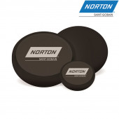 Круг полировальный 150х30мм на липучке черный NORTON