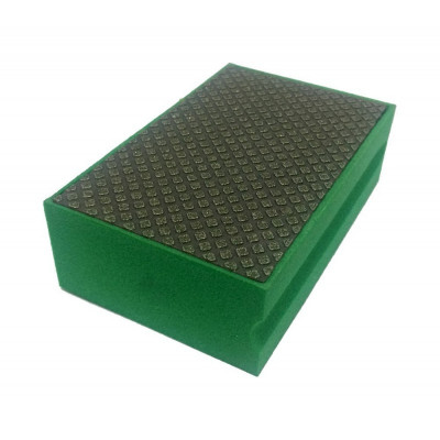Губка алмазная Norton 90X55 SNAKE GREEN 60
