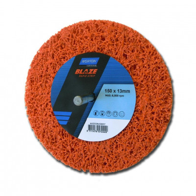 Norton Blaze Rapid Strip 150x13.0x8 R9101 нетканый зачистной диск на шпинделе