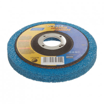 Norton Vortex Rapid Blend 115x6.0x22 U2305 3AM нейлоновый нетканый зачистной круг под УШМ / Болгарку