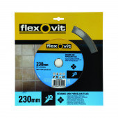 Flexovit CR 230x5x1.8x22.23 алмазный диск для керамики