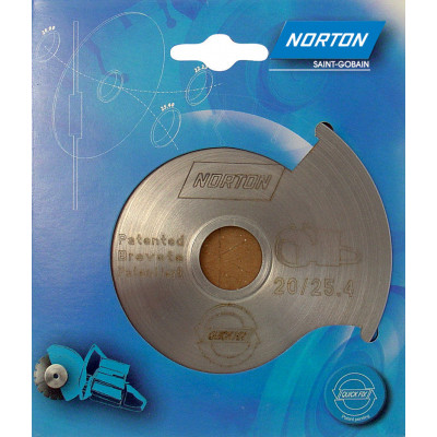 Norton QuickFix 25.4/22.23х20 переходник для алмазных дисков / переходное кольцо