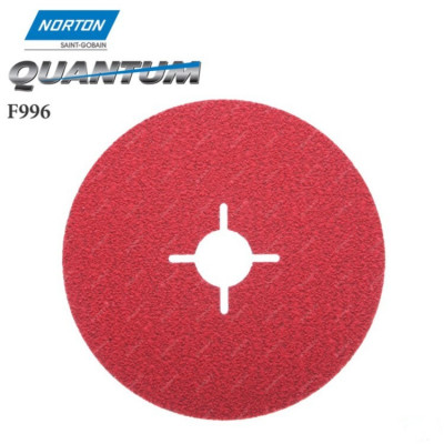 Фибровый круг Norton Quantum 180x22, P50, F996