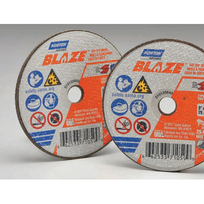 Norton Blaze SGZ CA Type 01/41 76x0.8x10 мм отрезной керамический диск