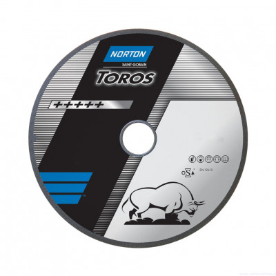 Norton Toros Lab Line 250x1.6x32 T41 A70EB M/S 63 RPM 4850 неармированный отрезной круг