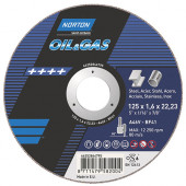 Norton Oil & Gas 115x1.0x22.23 отрезной диск